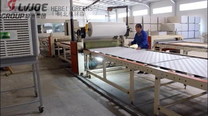 Drywall or Plasterboard Fiber Glass Fabric Coating Laminating Machine