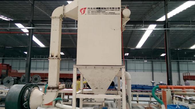Economic PVC Laminated Gypsum Board Cutting Machine With 600*600mm Yield