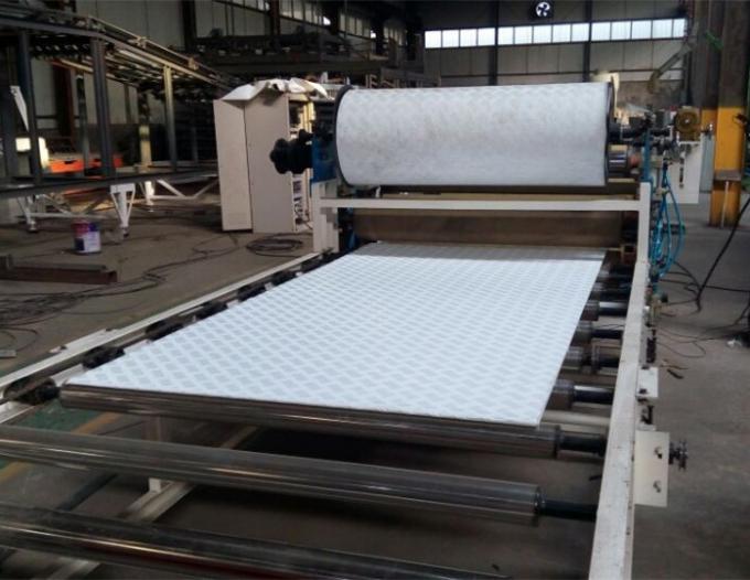 High Output Gypsum Board Lamination Machine For PVC Ceiling Tiles