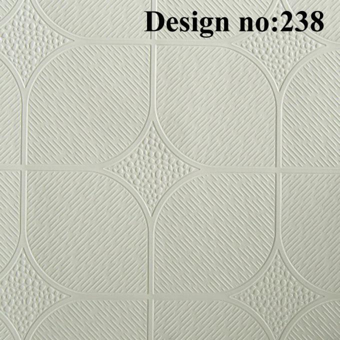 Embossed Polyvinyl Chloride PVC Film for Interior Gypsum Ceiling Tiles
