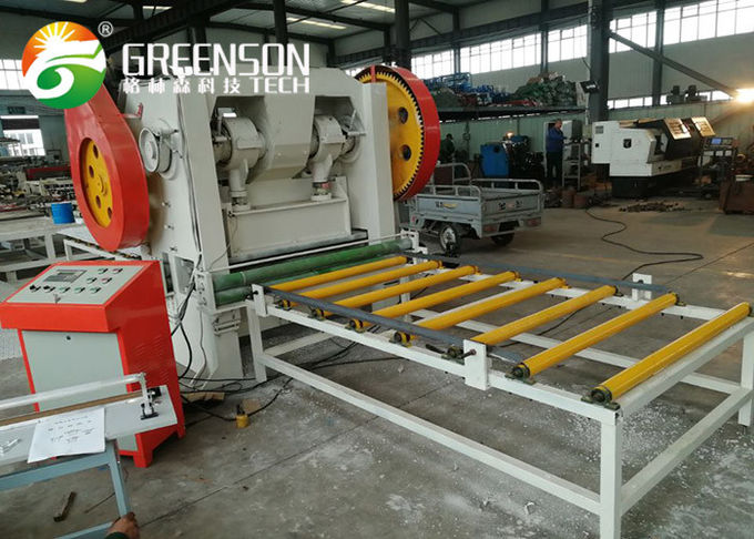 Fully Perforated Gypsum Ceiling Panel Machine With Custom Colour