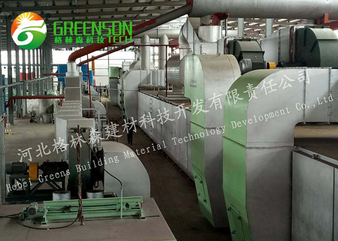 6 Million Sqm Mineral Wool Production Line , Acoustical Mineral Wool Ceiling Panel Machine