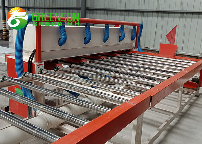 8 Million Sqm PVC Laminated Gypsum Board Cutting Machine With Dust Collector