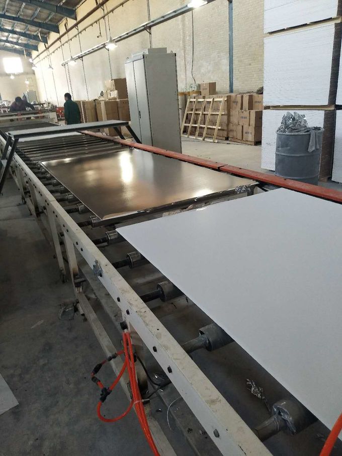 Automatic gypsum ceiling tiles machinery