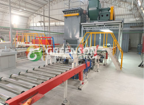 Gypsum Ceiling Tiles Production Line In Turkey