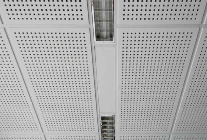 Acoustical Ceiling Tiles Sheet Perforation Machine For Round / Square Holes