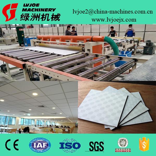 Calcium Silicate Board Aluminium Foil Laminating Machine 380V, 50HZ Frequency