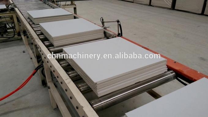 600×600 Drywall Board Lamination Machine in operation