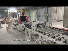 gypsum ceiling tiles machine