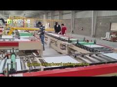 PVC And Aluminium Film Interior Precast Ceiling Panel Lamination Machine