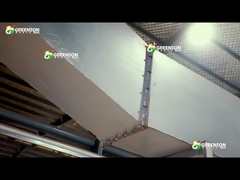 Sound Absorbing Mineral Fiber Board Manufacturing Equipment For Interior Decoration