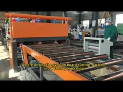 Full Automatic 2-6million sqm/year gypaum board Laminating cutting Machine