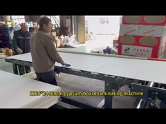 1220*2440mm PlasterBoard Ceiling Tiles Gypsum Board Laminating Machine