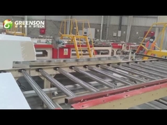 7mm Thickness Gypsum Ceiling Tile Production Line with Engineer Troubleshooting Support