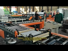 plaster ceiling gypsum ceiling tile making machine production line