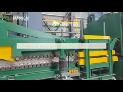 10-15 Meters Per Minute Speed Mineral Wool Board Production Line