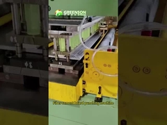 Fiber cement board punching machine