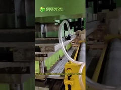 Fiber cement board punching machine