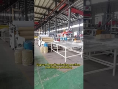 machine press laminated sheet for gypsum board machine