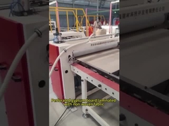 gypsum board tile laminate sealing machine 