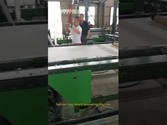 Suction-type board laminating machine
