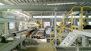 Rock Wool Sandwich Panel Machine