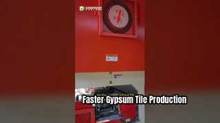 Automatic Gypsum Ceiling Tile Perforating Machine