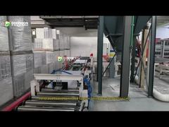 Full‑automatic gypsum board coating production line