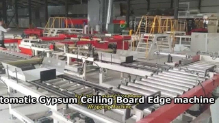 Full-Automatic Gypsum Ceiling Board Edge machine