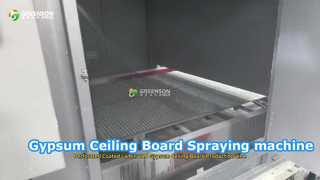 Gypsum Ceiling Board Spraying machine