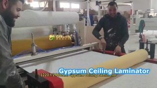 1220×2440mm Gypsum Ceiling Laminator