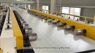 rock wool sandwich panel line manufacturer