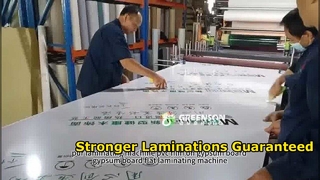 Automatic PUR hot melt film laminating machine