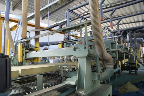 Latest company blogs about Hebei Greens High Efficiency Rock Mineral Wool Board Laying, Sewing, Cutting and Forming Line