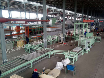 Building Material Mineral Wool Sandwich Panel Line For Ceiling Board