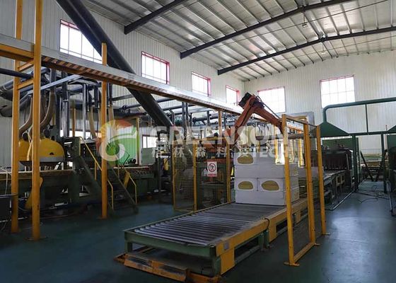 Good price Fully Automatic Equipment Mineral Panel Rock Wool Wall Production Line Equipment online