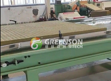 Good price Fully Automatic Construction Material Production Line For Mineral / Rock / Stone / Basalt Fiber Wool Board online