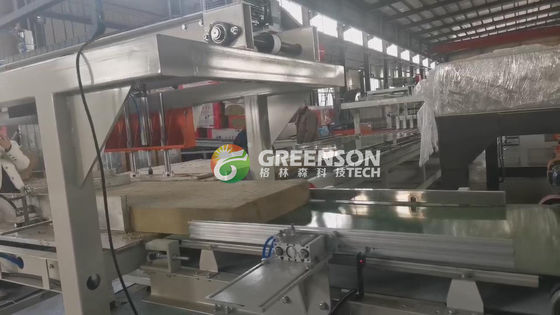 Good price Industrial Board Rock Wool Board Making Machine For 1.2 Meters Wall Board Manufacturing online