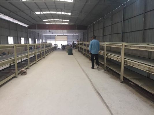 Heavy Duty Gypsum Decorative Sheet Production Line 595x595 , 603x603 Size