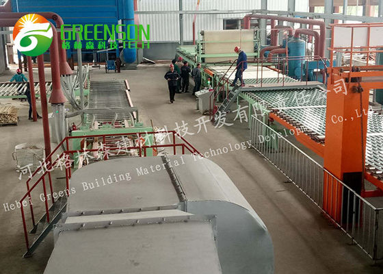 High Capacity Mineral Fiber Ceiling Tiles Production Line 5 To 30 Million Sqm