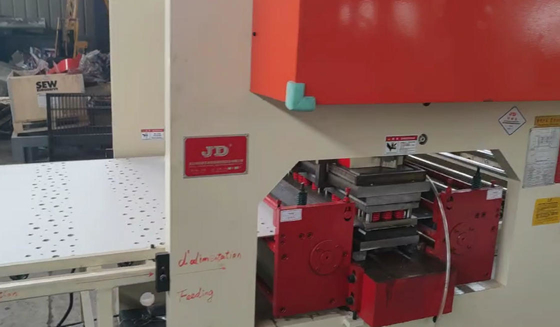 Good price Easy To Operate Tile Hydraulic Press Machine Mdf Board Sheet Board Punching Machine online