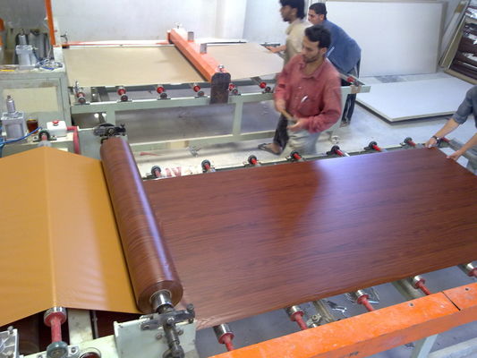 Vinyl Laminated Gypsum Ceiling Tiles Making Machine With Low Price