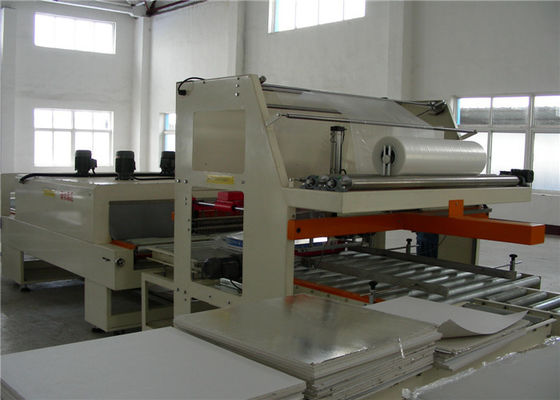 Good price Gypsum Board Fully Automatic Lamination Machine , Board Edge Banding Material Machinery online