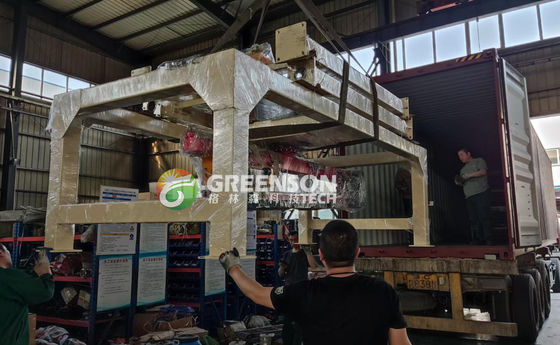Good price High-speed Fully Automatic Gypsum 2x2 Ceiling Tile Making Machine with 380V 50HZ Power online