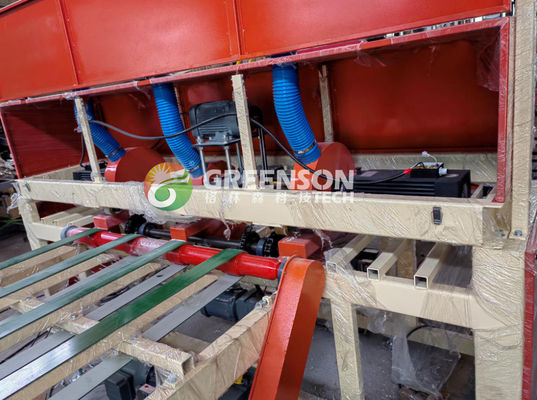 Good price Fully Automatic Gypsum Board Lamination Machine with PLC Control System, 1300mm Max Laminating Width, and 15m/min Speed online
