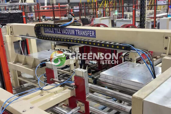 Good price Automatic Gypsum Board Lamination Machine with 15m/min Laminating Speed and 1300mm Effective Width for PVC Laminated Gypsum Ceiling Tiles online