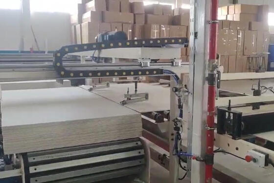 Good price High Output PVC Film Laminating Machine with 1300mm Effective Laminating and 2-6 Million Sq.m/year Capacity for Gypsum Ceiling Board Production online