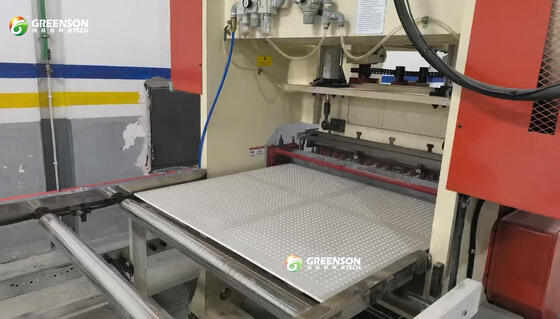 Good price Automatic Hydraulic Board Punching Machine with 200T Pressure High Automatic Operation for Max 20mm Thickness Gypsum Board Perforating online