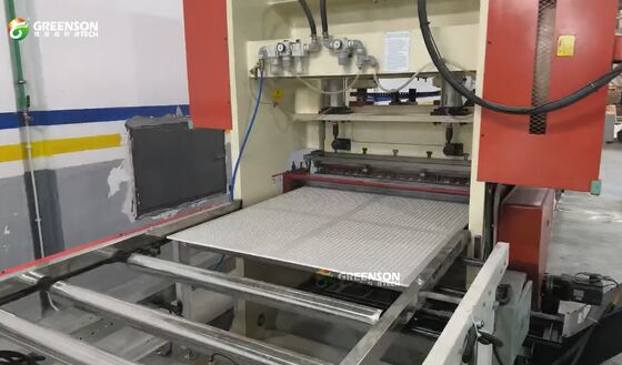 Good price Industrial Grade Sound Panel Punching Machine with 160 KG Punching Pressure High Degree Automatic and Multiple Hole Types online