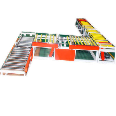 Gypsum Ceiling Tiles Cutting Machine with Dusty Exhausting System for Lamination Machine